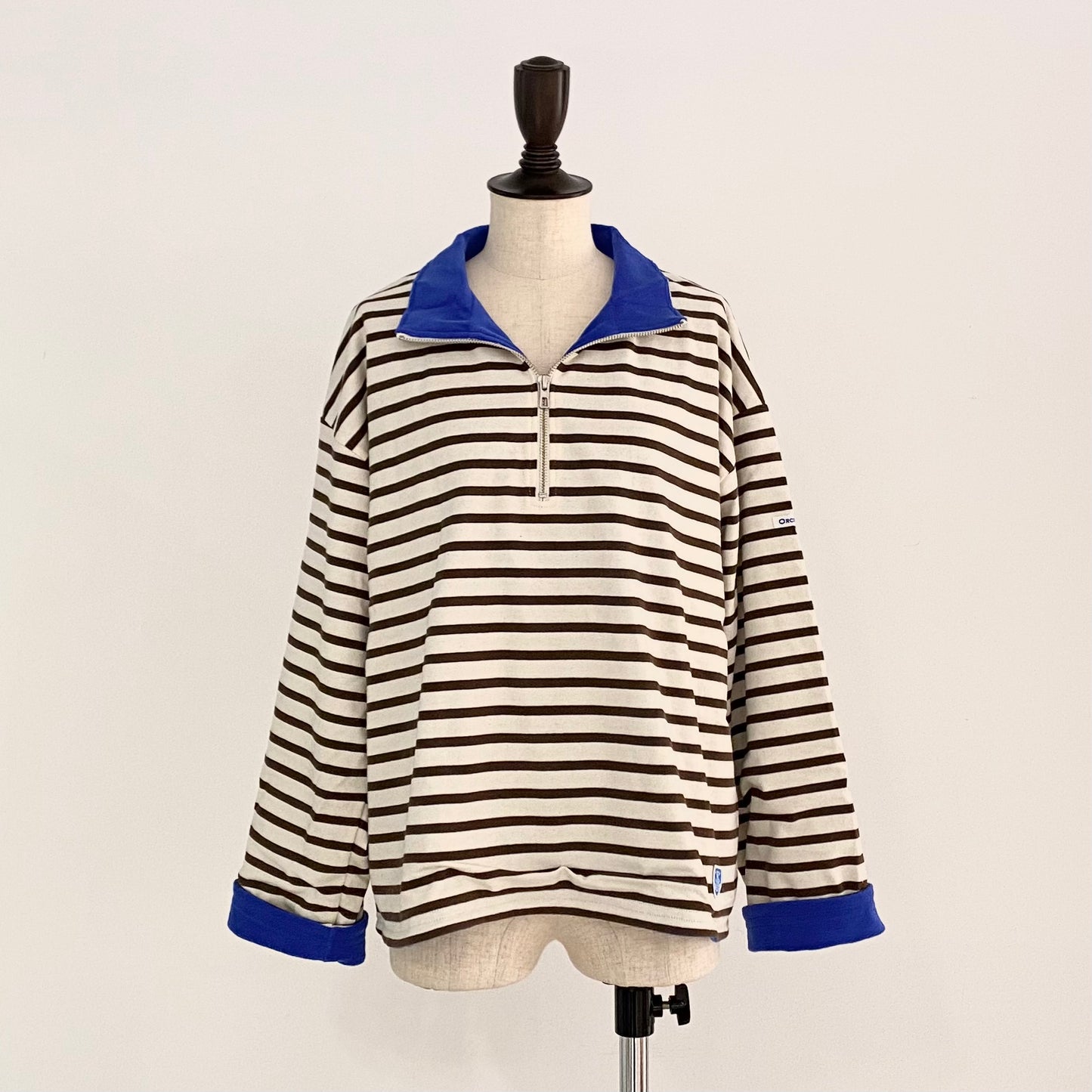 裏フリース ハーフzipプルオーバー(women's)