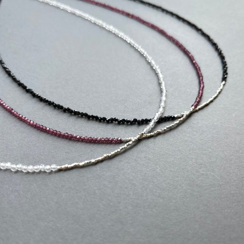 カレンシルバー 36cmショートネックレス