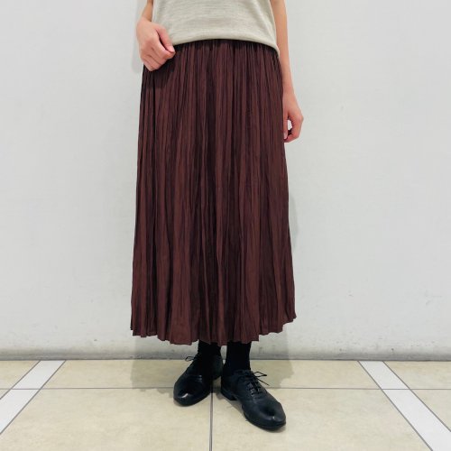 ワッシャープリーツスカート