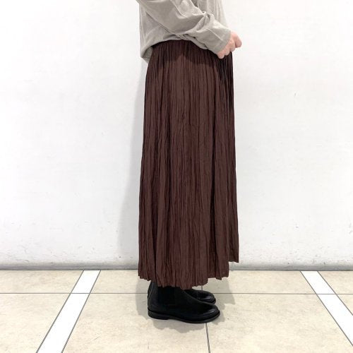 ワッシャープリーツスカート