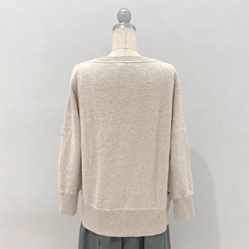 リサイクル裏起毛クルー N