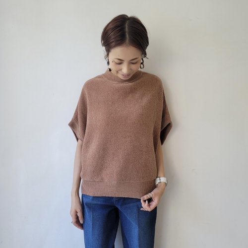 ダブルフェイスニットベスト