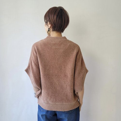 ダブルフェイスニットベスト