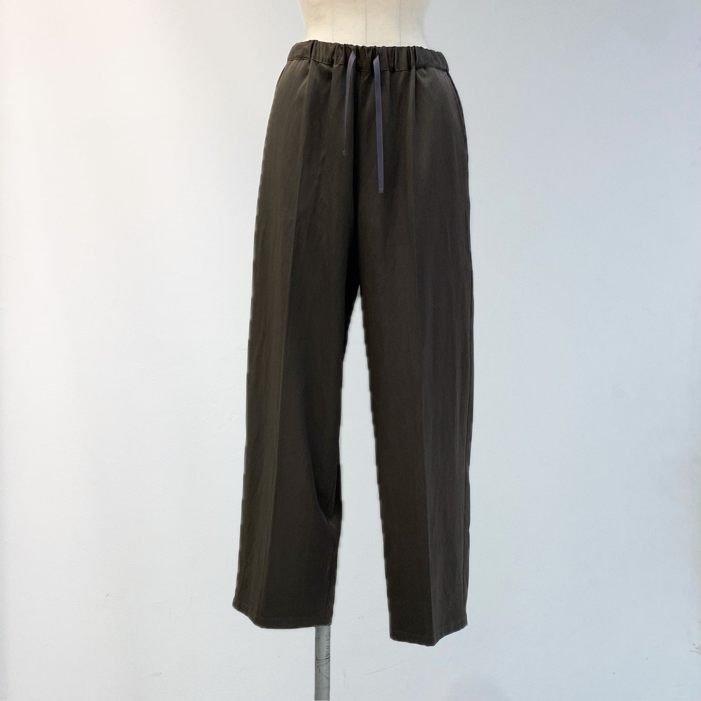 コットンレーヨンツイルパンツ