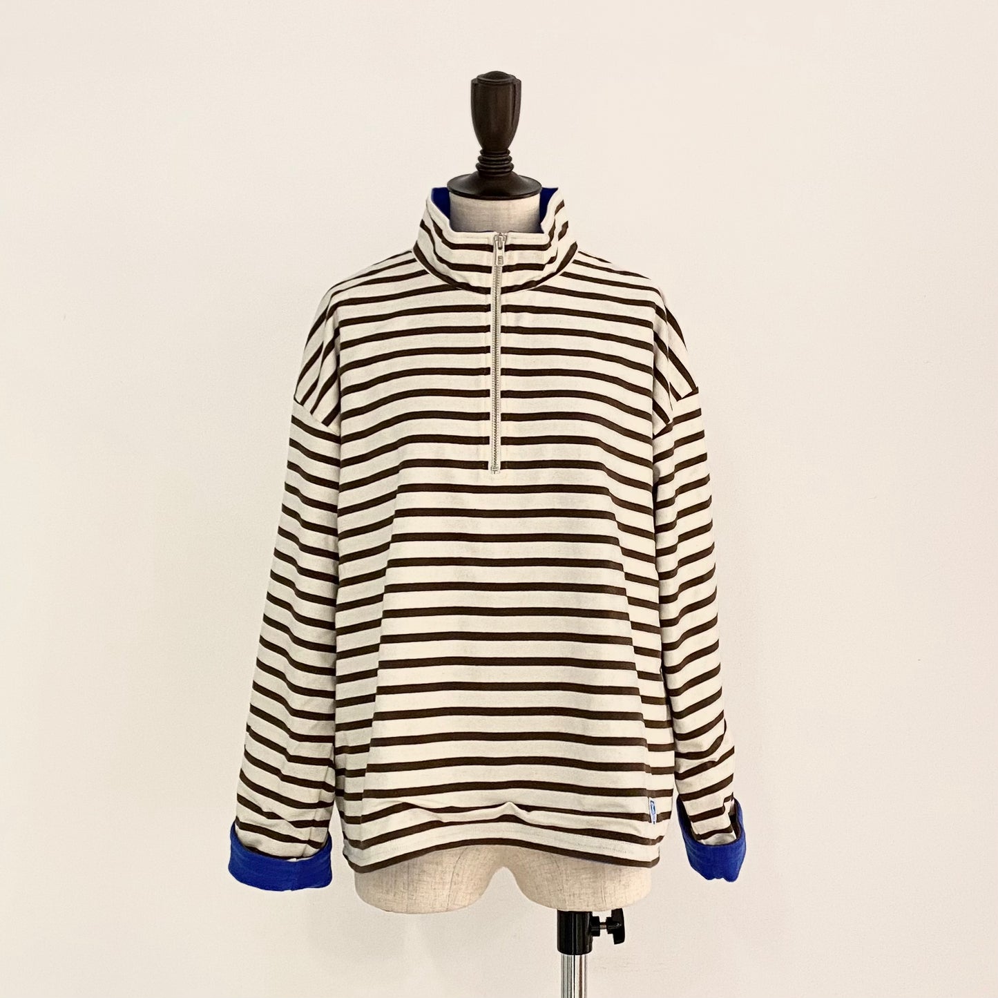 裏フリース ハーフzipプルオーバー(women's)