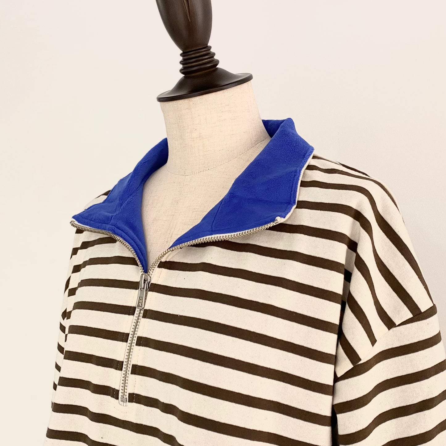 裏フリース ハーフzipプルオーバー(women's)