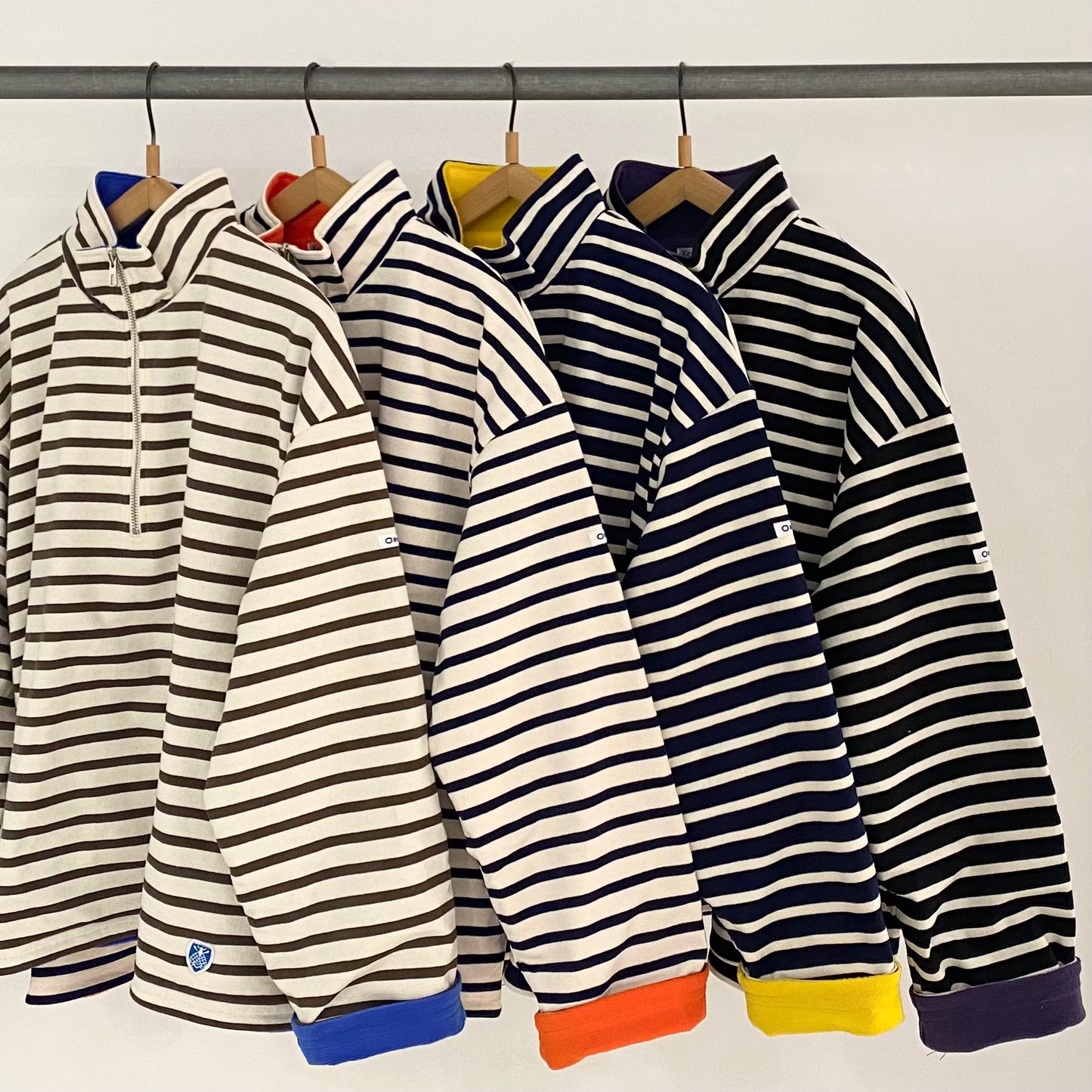 裏フリース ハーフzipプルオーバー(women's)