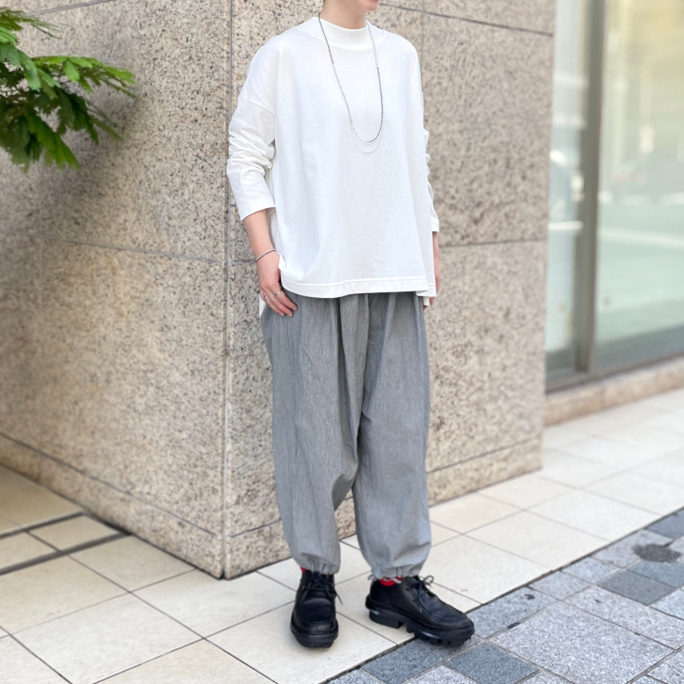 マグワッシャー ワイドパンツ