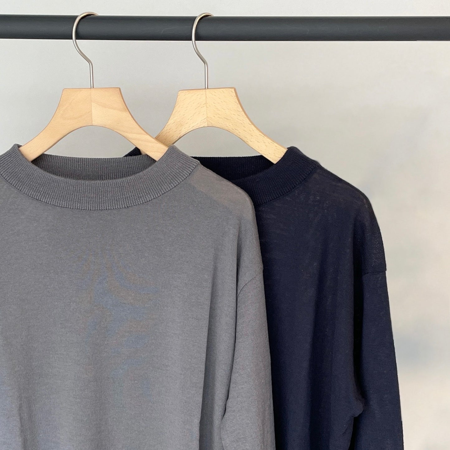 ウォッシャブルウールニット