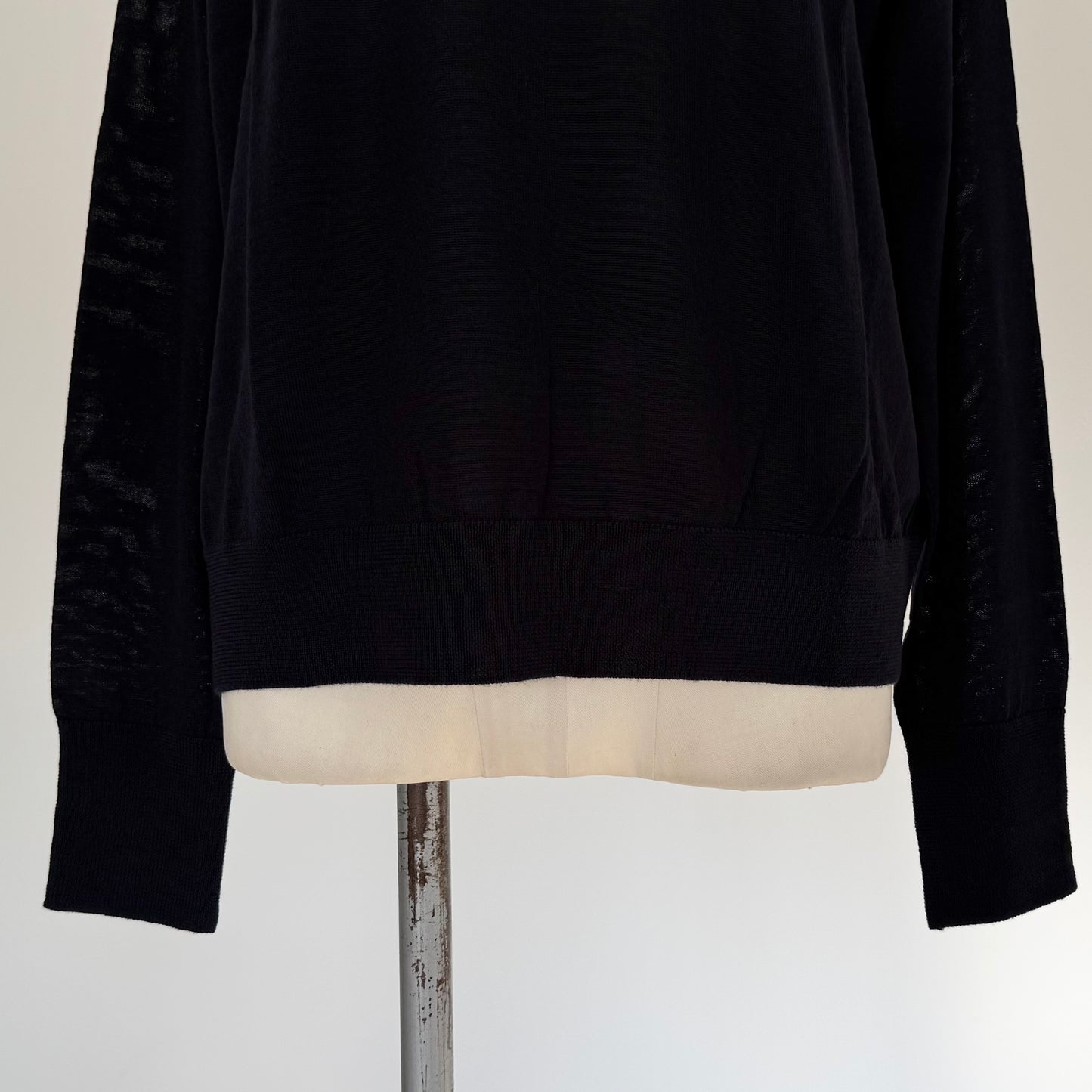 ウォッシャブルウールニット