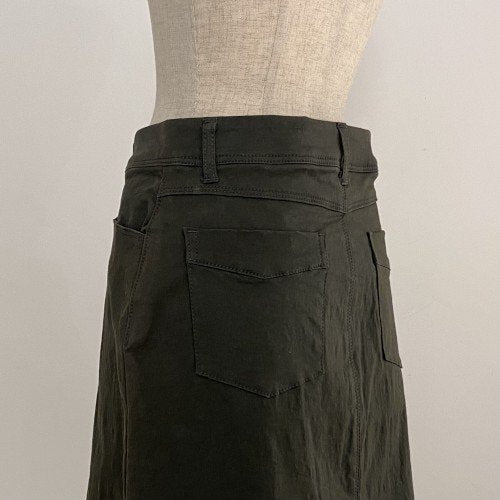 [single-080］WASABI素材台形スカート