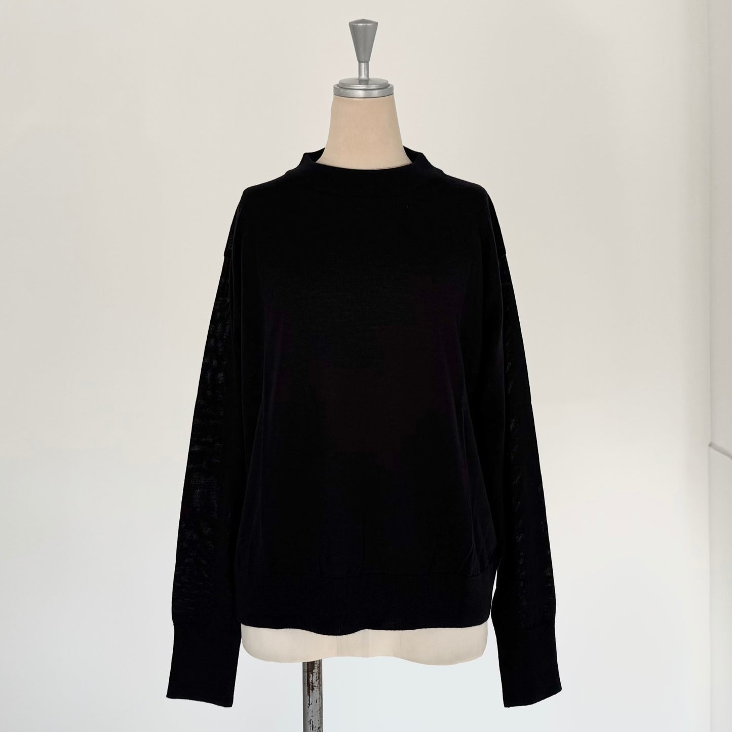 ウォッシャブルウールニット