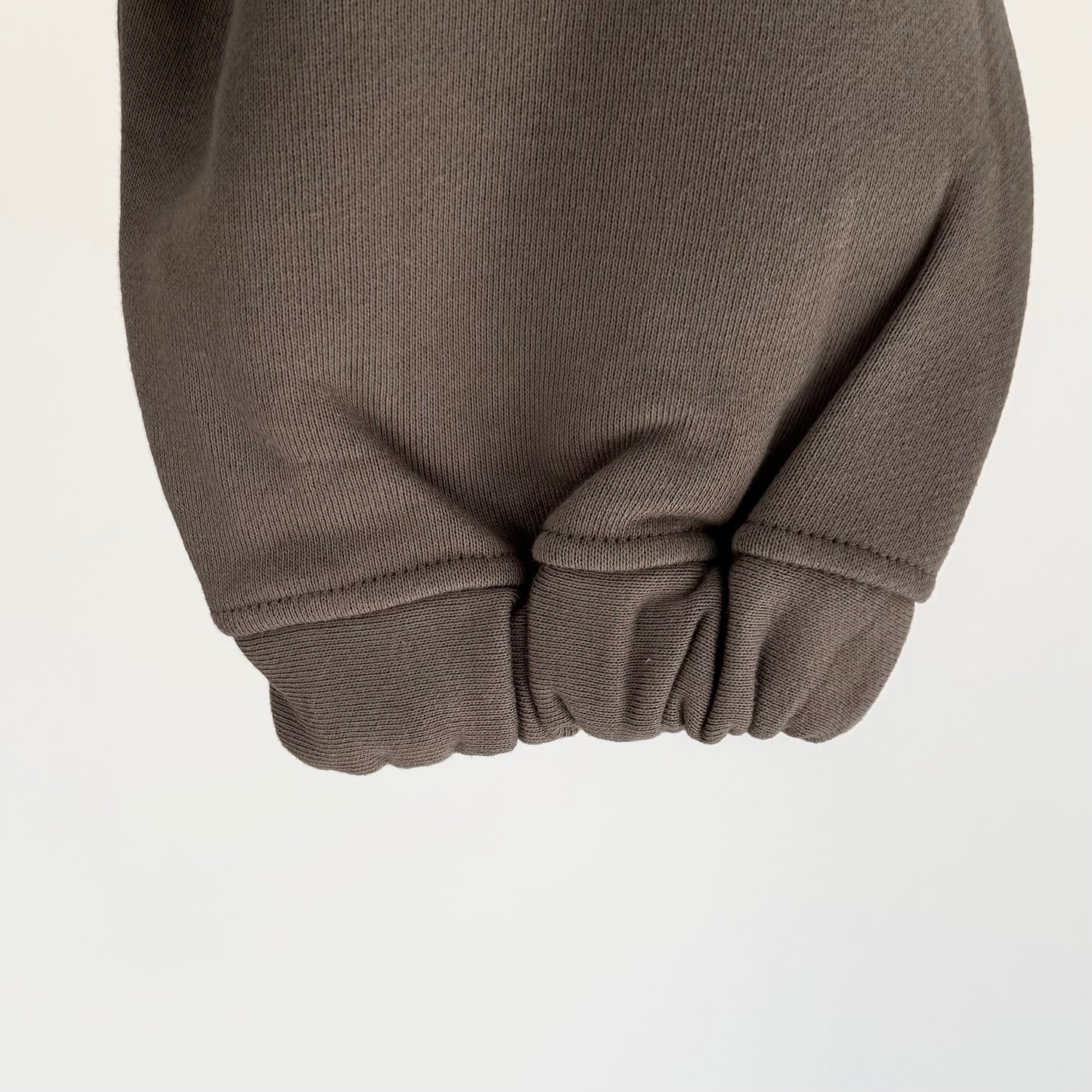 コットン裏起毛フーデットパーカー