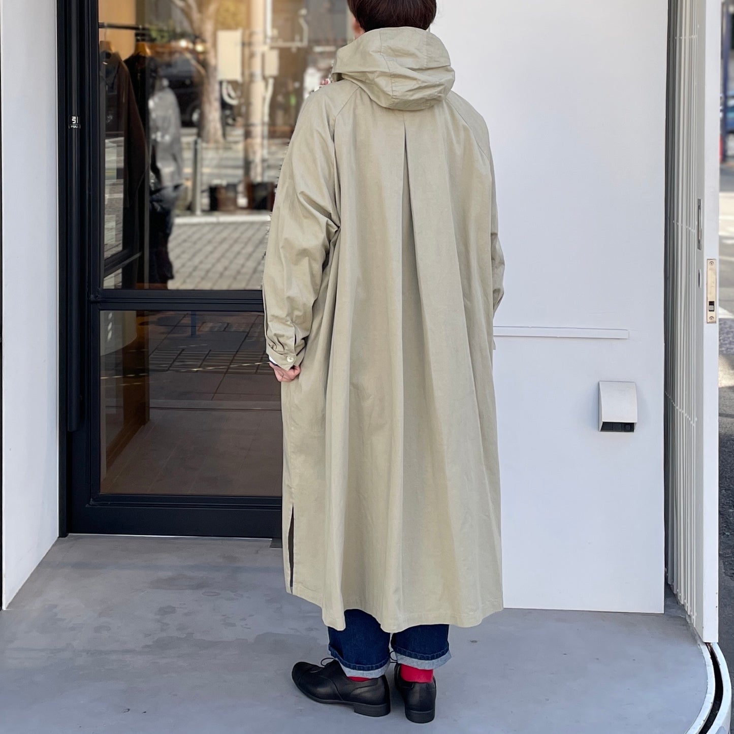 30/1ツイルトリプルウォッシュ フードコート