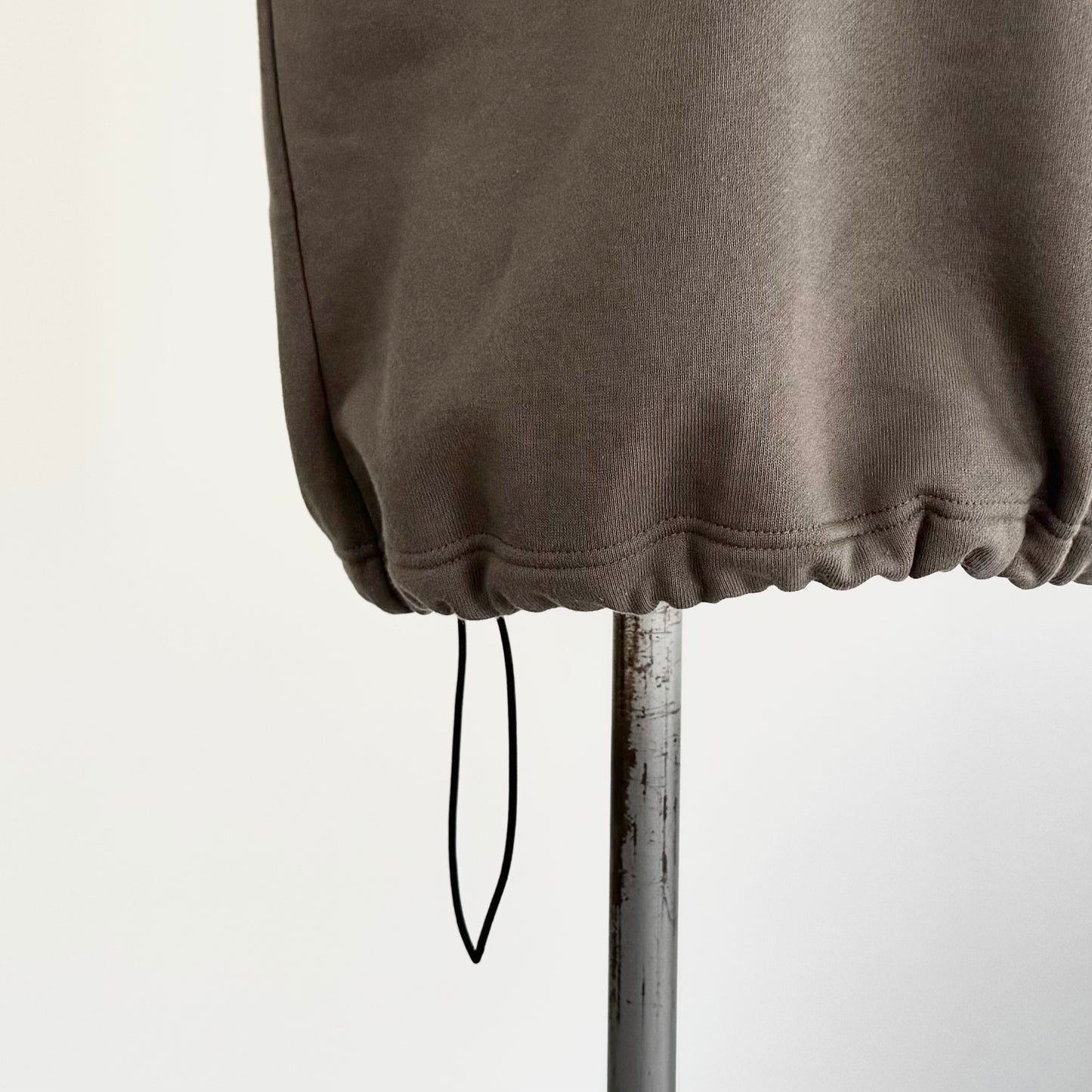 コットン裏起毛フーデットパーカー