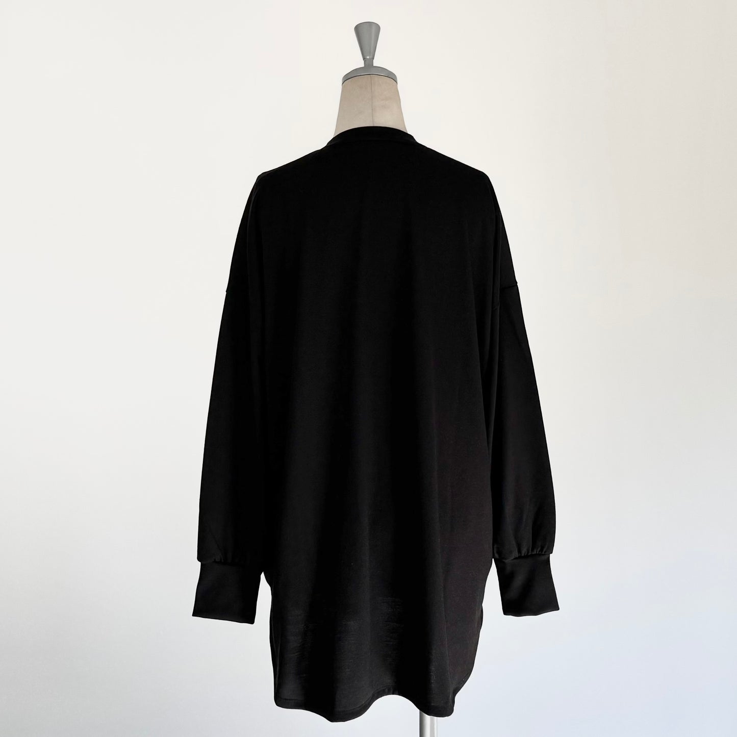 ウォッシャブルウールゆるっとブラウス