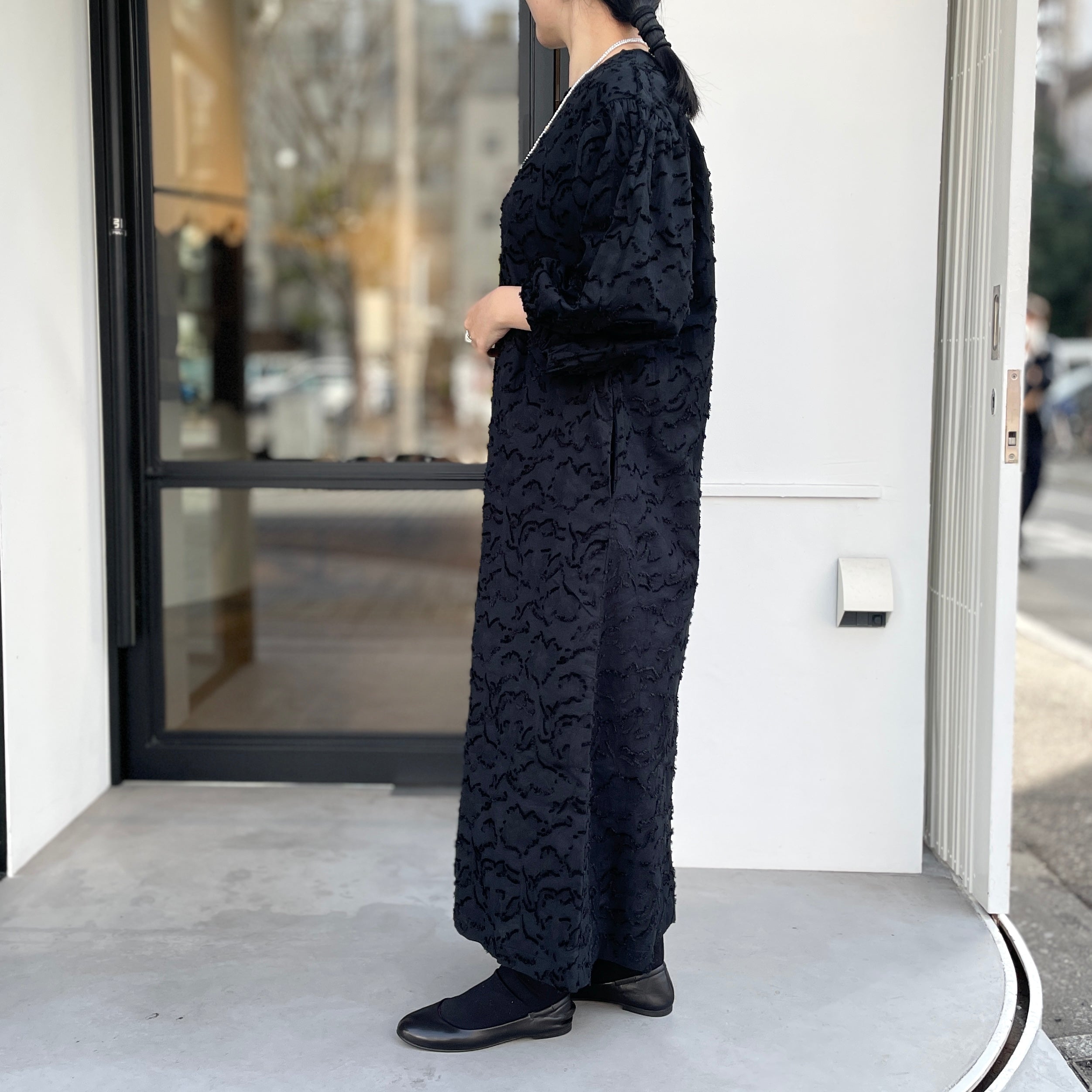 ジャガードボリュームスリーブ ワンピース – SELECT EYE COMPANY