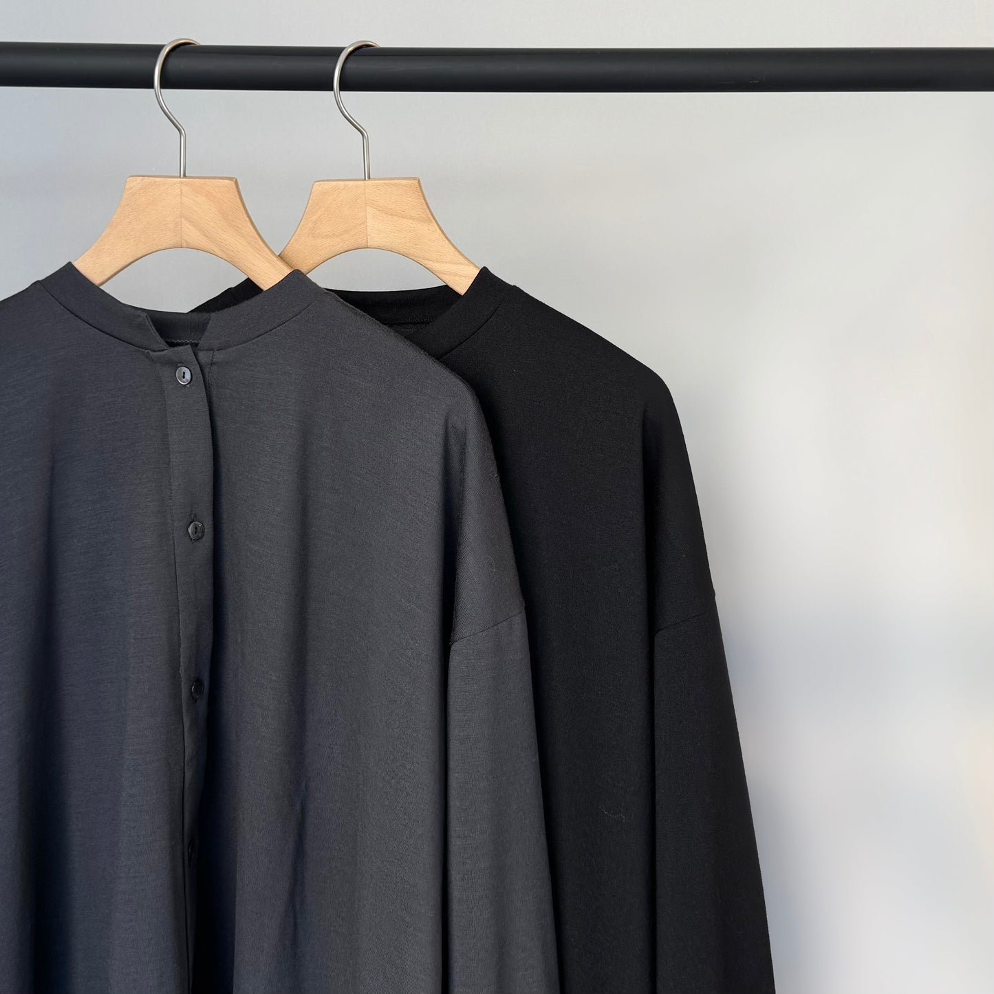 ウォッシャブルウールゆるっとブラウス