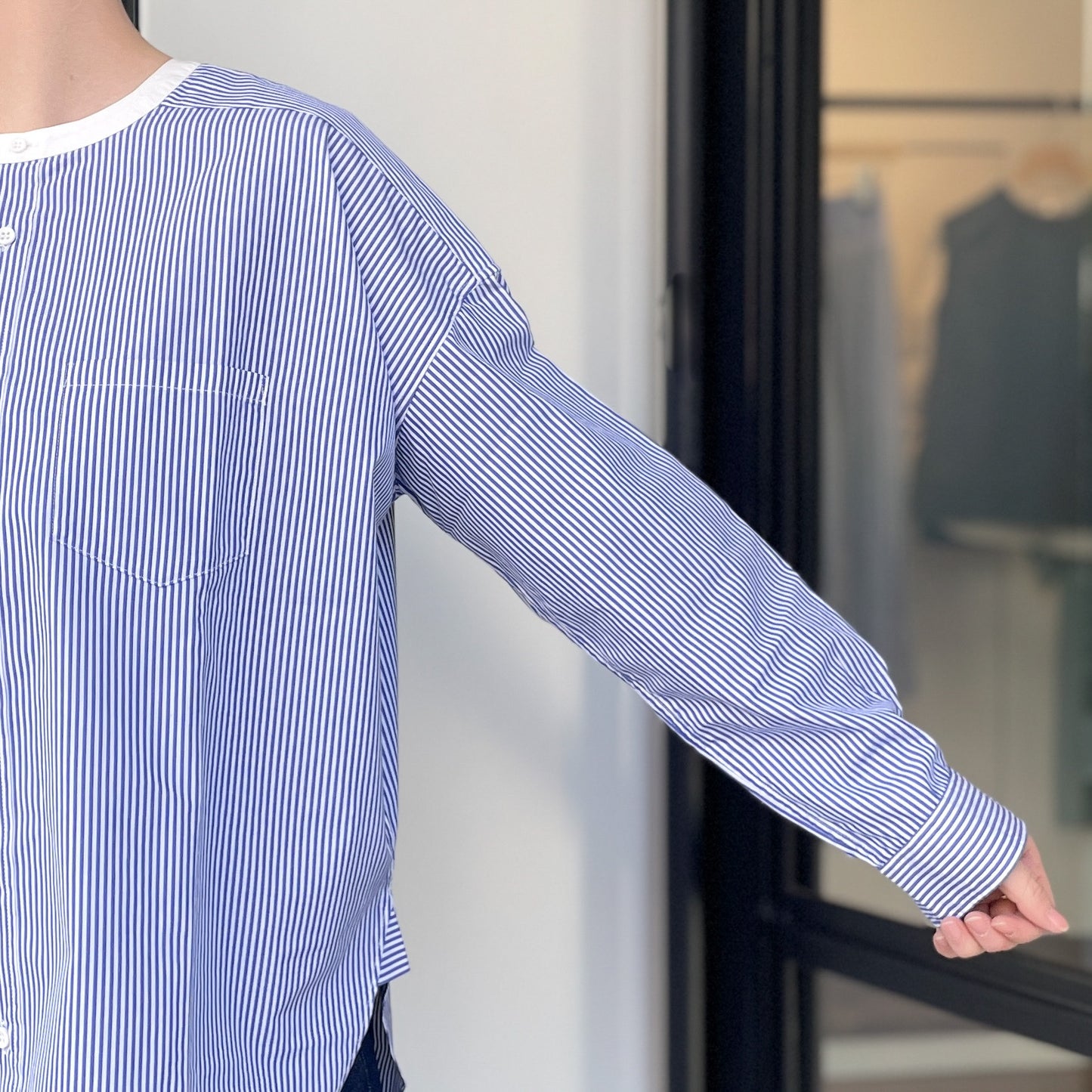 タイプライター バーバーワーキングシャツ