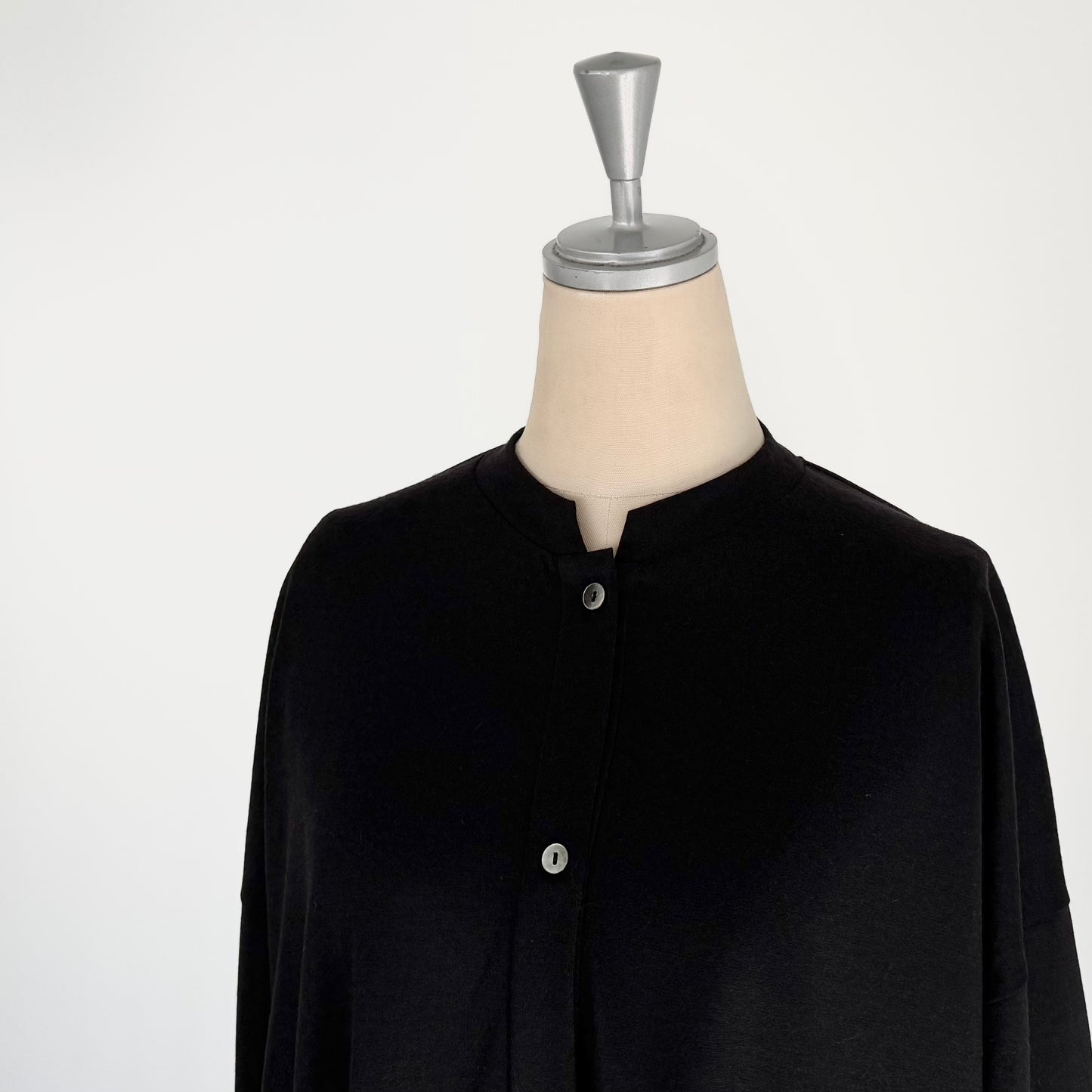 ウォッシャブルウールゆるっとブラウス