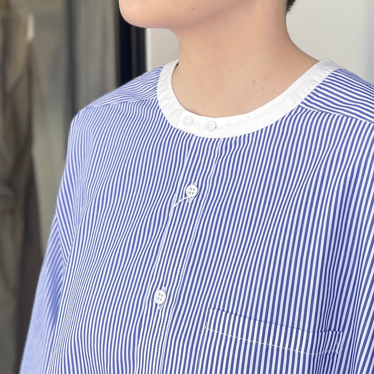 タイプライター バーバーワーキングシャツ