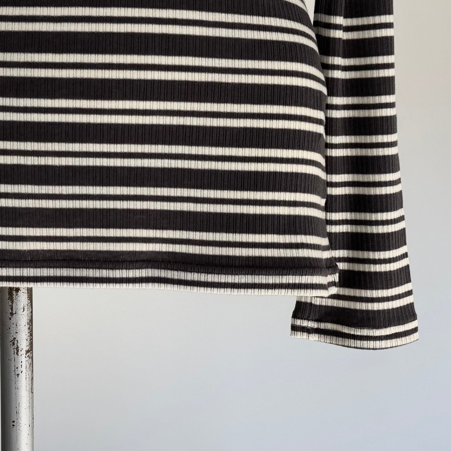 カシミヤシルクリブタートルネック