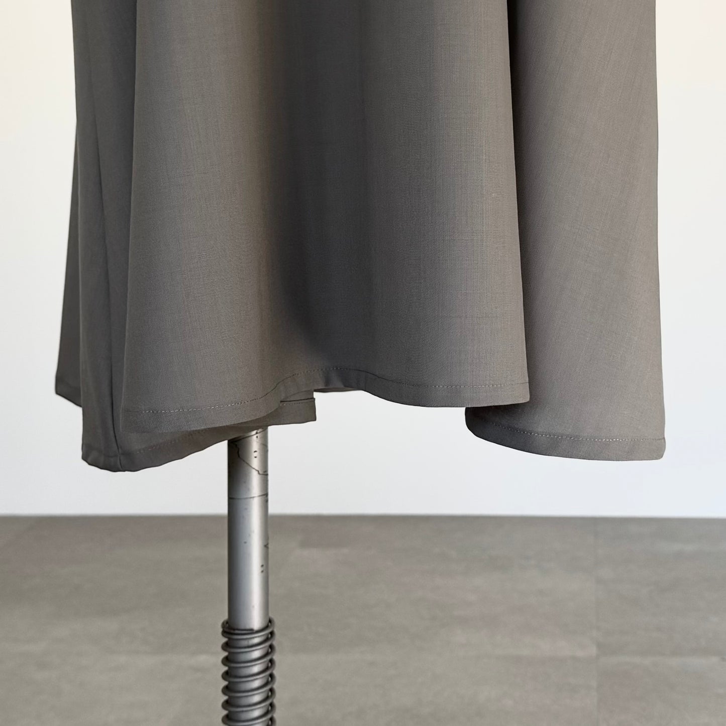 ウォッシャブルウール切り替えワンピース