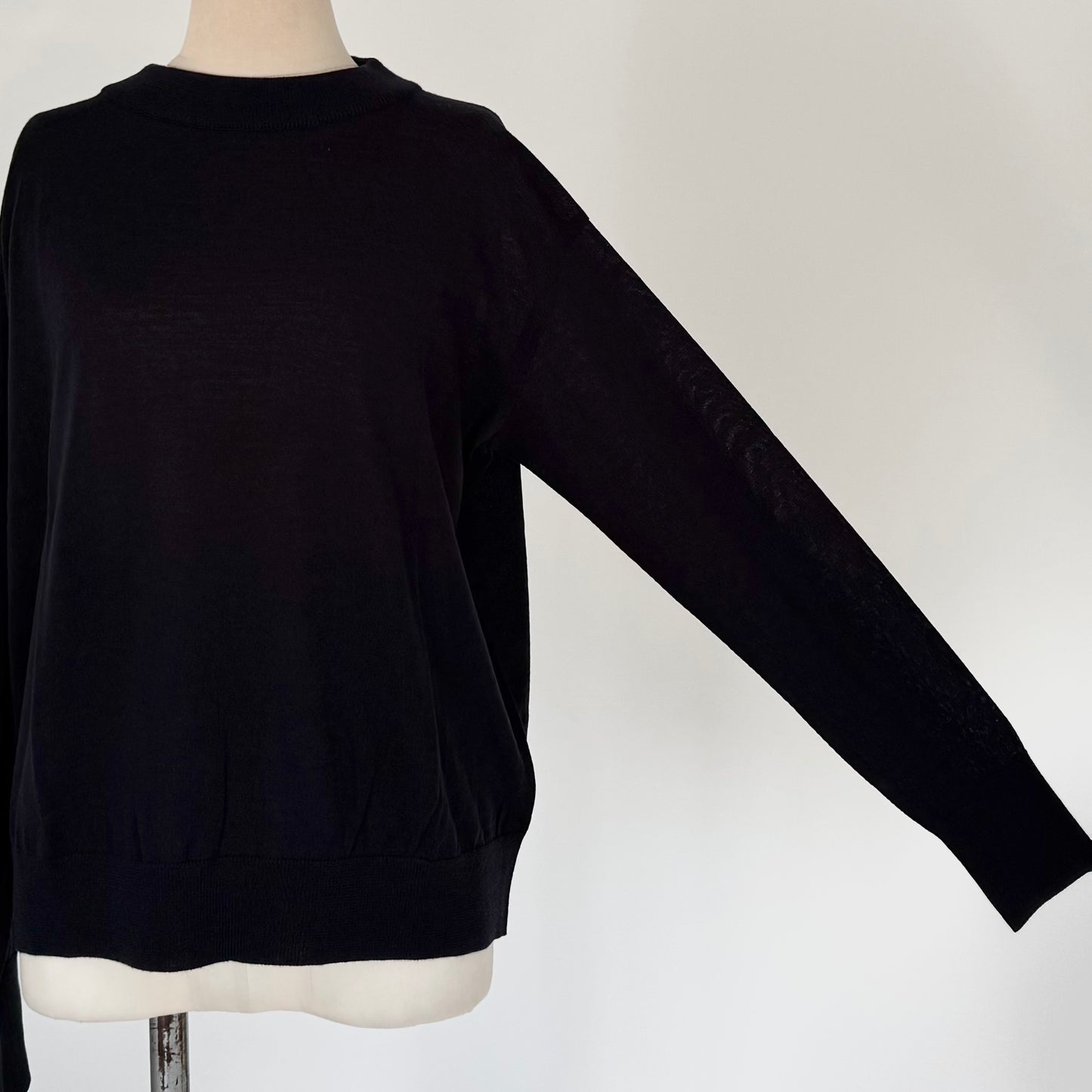 ウォッシャブルウールニット