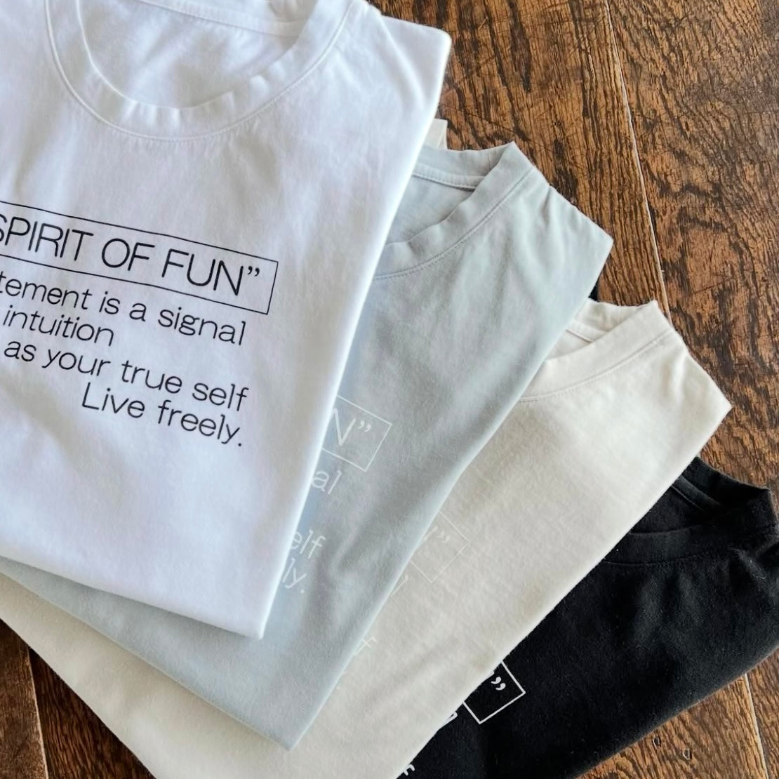 メッセージTシャツ